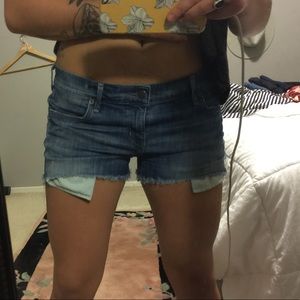 Citizens of humanity denim shorts